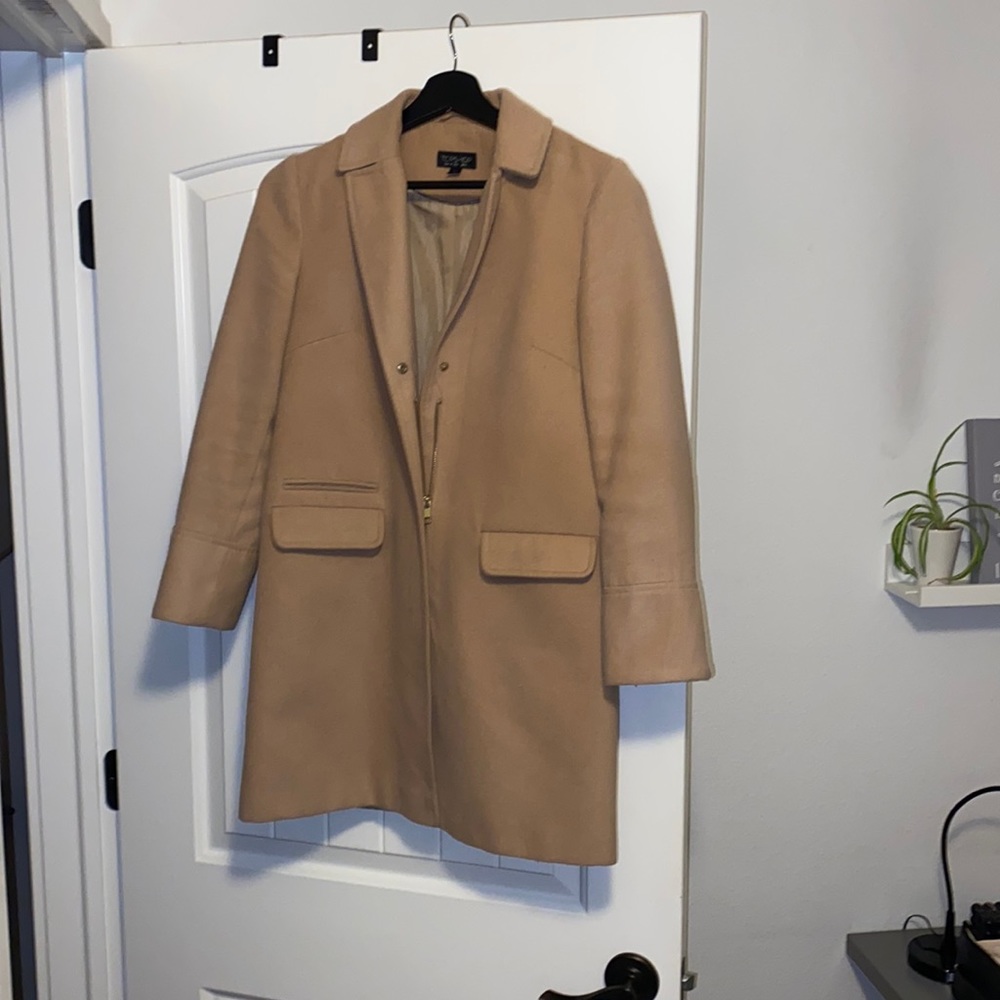 TOPSHOP Camel Coat